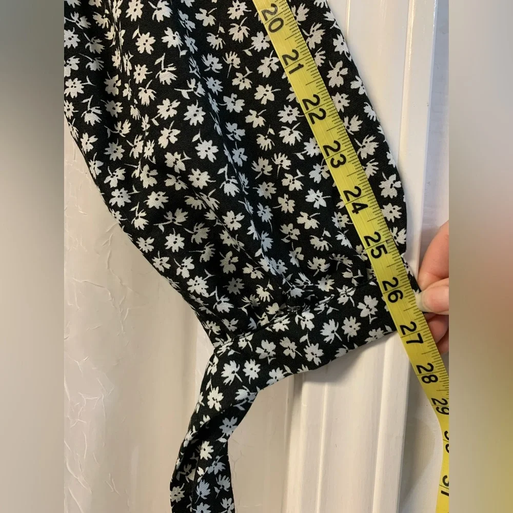 Black & White Floral Dress - Picture 10 of 10